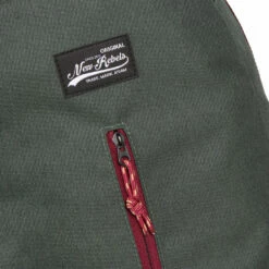 New Rebels ® Andes - Front Zip -25L - 40x15x48cm - Dark Green -reis winkel new rebels andes front zip 25l 40x15x48cm dark gre 2