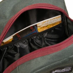 New Rebels ® Andes - Front Zip -25L - 40x15x48cm - Dark Green -reis winkel new rebels andes front zip 25l 40x15x48cm dark gre 7