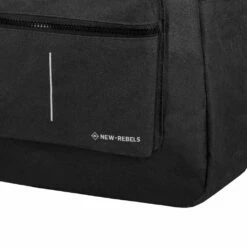 New Rebels ® Boyan - Fontana Sportbag Recyled Nylon Navy Zwart -reis winkel new rebels boyan fontana sportbag recyled nylon na 3
