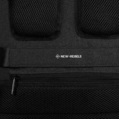 New Rebels ® Boyan - Fontana Sportbag Recyled Nylon Navy Zwart -reis winkel new rebels boyan fontana sportbag recyled nylon na 4