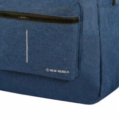 New Rebels Boyan Fontana Sportbag Recyled Nylon Navy -reis winkel new rebels boyan fontana sportbag recyled nylon na 9