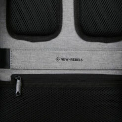 New Rebels ® Boyan Hickory Rolltop Backbag Recyled Nylon Grijs -reis winkel new rebels boyan hickory rolltop backbag recyled n 3
