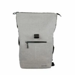 New Rebels ® Boyan Hickory Rolltop Backbag Recyled Nylon Grijs -reis winkel new rebels boyan hickory rolltop backbag recyled n 4