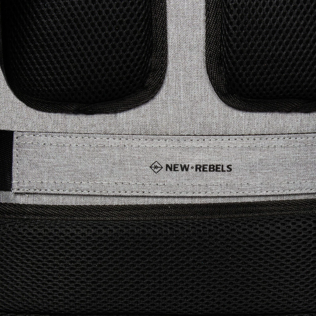 New Rebels ® Boyan - Lubbock Handel Backbag Recycled Nylon Grey 7 New Rebels ® Boyan - Lubbock Handel Backbag Recycled Nylon Grey - Afbeelding 5