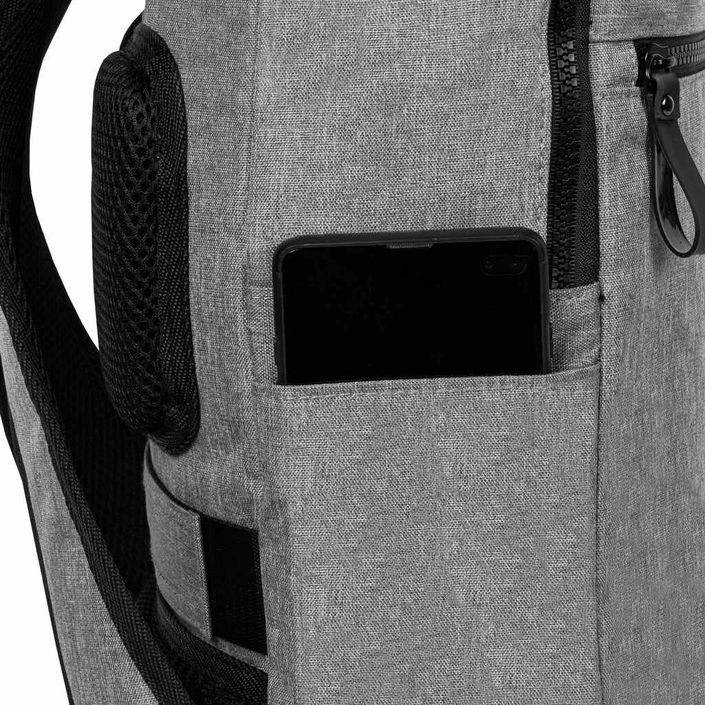 New Rebels ® Boyan - Lubbock Handel Backbag Recycled Nylon Grey 8 New Rebels ® Boyan - Lubbock Handel Backbag Recycled Nylon Grey - Afbeelding 6