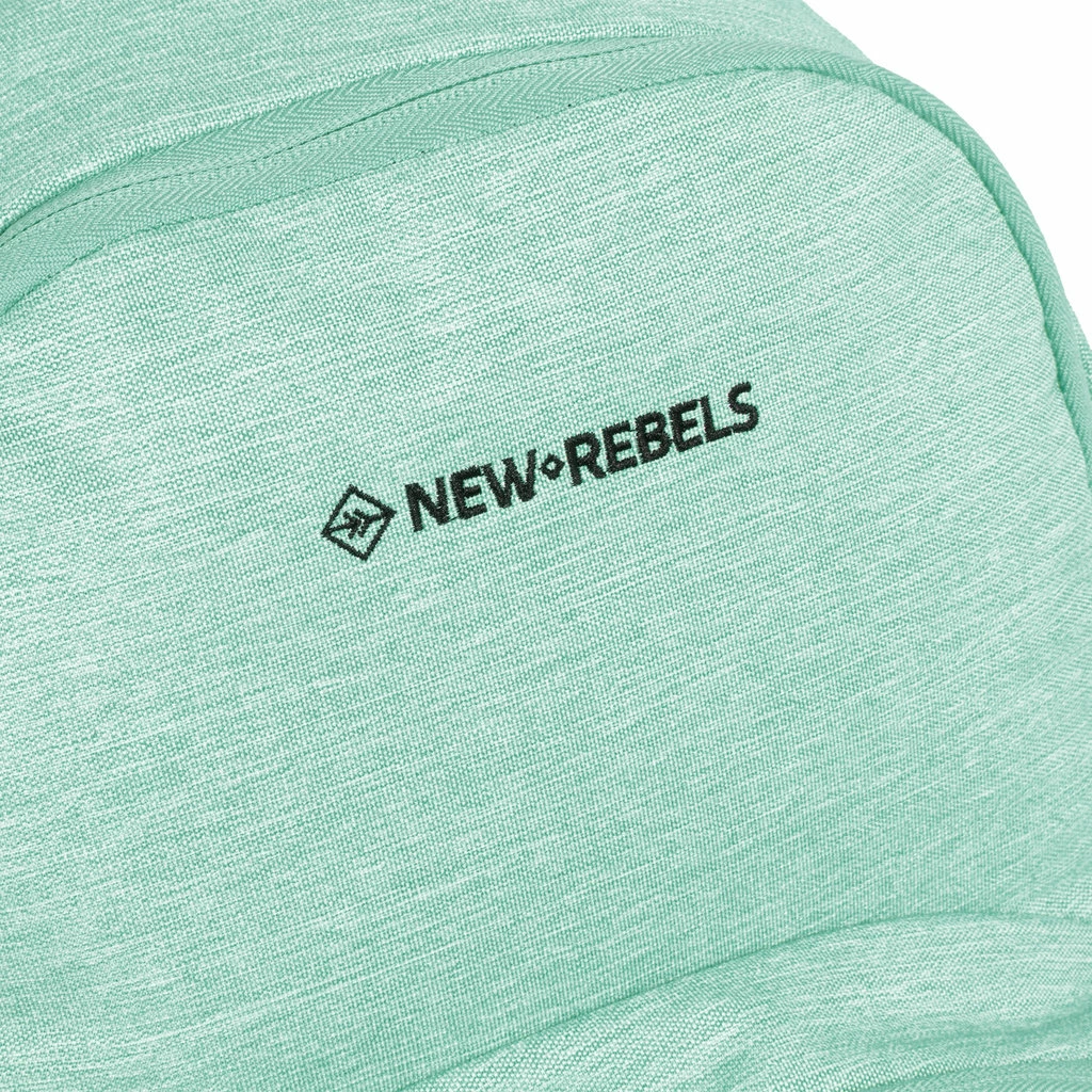 New Rebels ® BTS 2 - Laptoptas - Schooltas - 15 Inch - Rugzak - Soft Mint 5 New Rebels ® BTS 2 - Laptoptas - Schooltas - 15 Inch - Rugzak - Soft Mint - Afbeelding 3