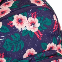 New Rebels ® BTS 2 Schooltas Met Laptopvak Flower Print -reis winkel new rebels bts 2 schooltas met laptopvak flower pr 2