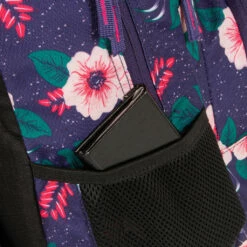 New Rebels ® BTS 2 Schooltas Met Laptopvak Flower Print -reis winkel new rebels bts 2 schooltas met laptopvak flower pr 5