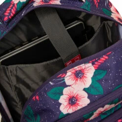 New Rebels ® BTS 2 Schooltas Met Laptopvak Flower Print -reis winkel new rebels bts 2 schooltas met laptopvak flower pr 6