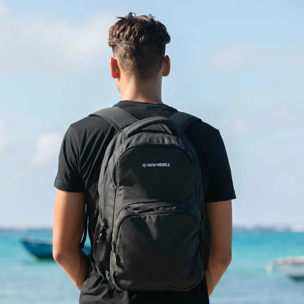 New Rebels ® BTS 2 Schooltas Met Laptopvak Zwart 5 New Rebels ® BTS 2 Schooltas Met Laptopvak Zwart - Afbeelding 3