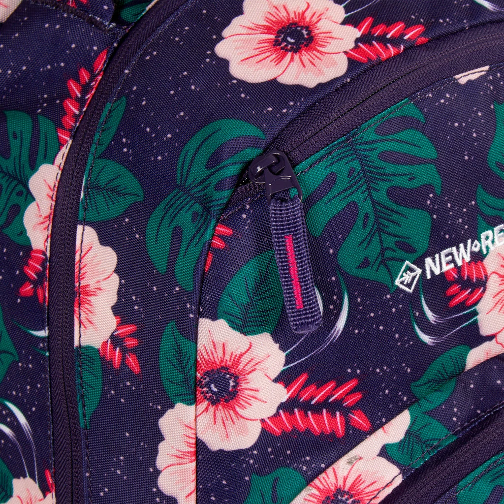 New Rebels ® BTS 3 Schooltas Met Laptopvak Flower Print 8 New Rebels ® BTS 3 Schooltas Met Laptopvak Flower Print - Afbeelding 6