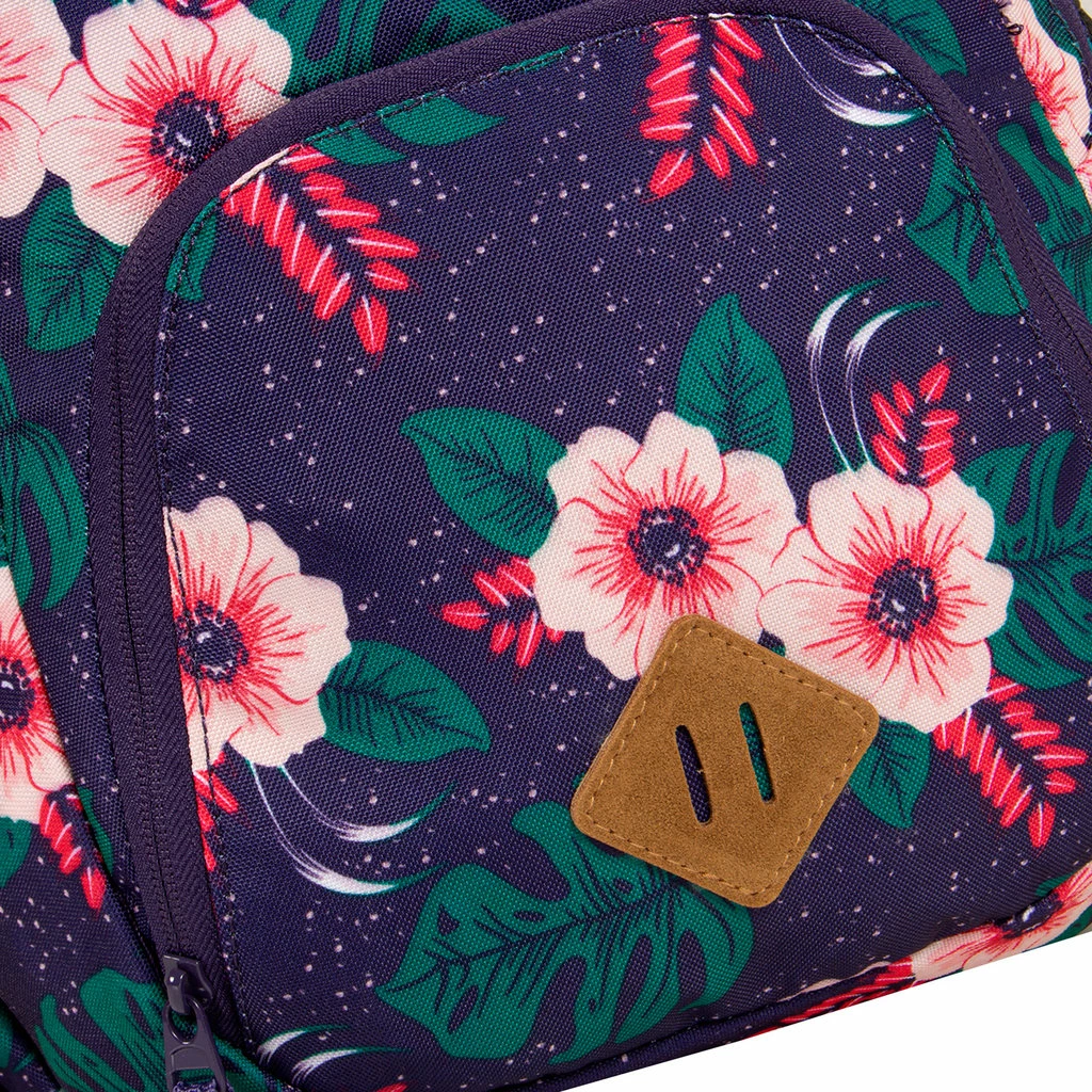 New Rebels ® BTS 3 Schooltas Met Laptopvak Flower Print 10 New Rebels ® BTS 3 Schooltas Met Laptopvak Flower Print - Afbeelding 8