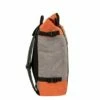 New Rebels ® Creek Roll Top Rugzak Anthracite/Orange VII | Rugtas -reis winkel new rebels creek roll top rugzak anthracite orange