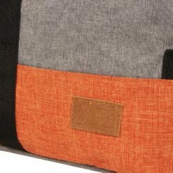 New Rebels ® Creek Roll Top Rugzak Anthracite/Orange VII | Rugtas -reis winkel new rebels creek roll top rugzak anthracite orange 2