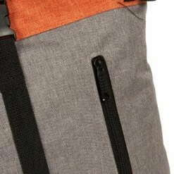 New Rebels ® Creek Roll Top Rugzak Anthracite/Orange VII | Rugtas -reis winkel new rebels creek roll top rugzak anthracite orange 4