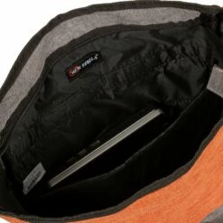 New Rebels ® Creek Roll Top Rugzak Anthracite/Orange VII | Rugtas -reis winkel new rebels creek roll top rugzak anthracite orange 7