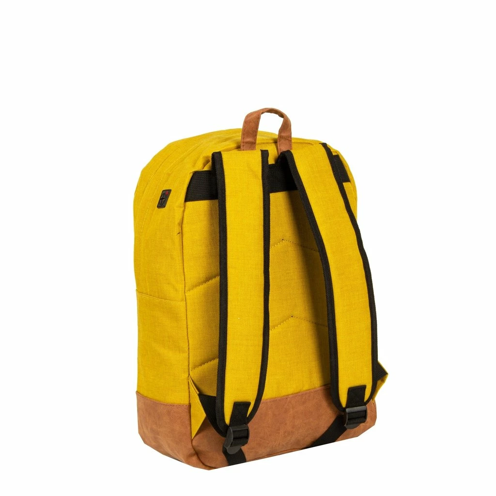 New Rebels ® Creek - Rugzak - Rugtas - 16L - Nylon - Oker Antraciet 4 New Rebels ® Creek - Rugzak - Rugtas - 16L - Nylon - Oker Antraciet - Afbeelding 2