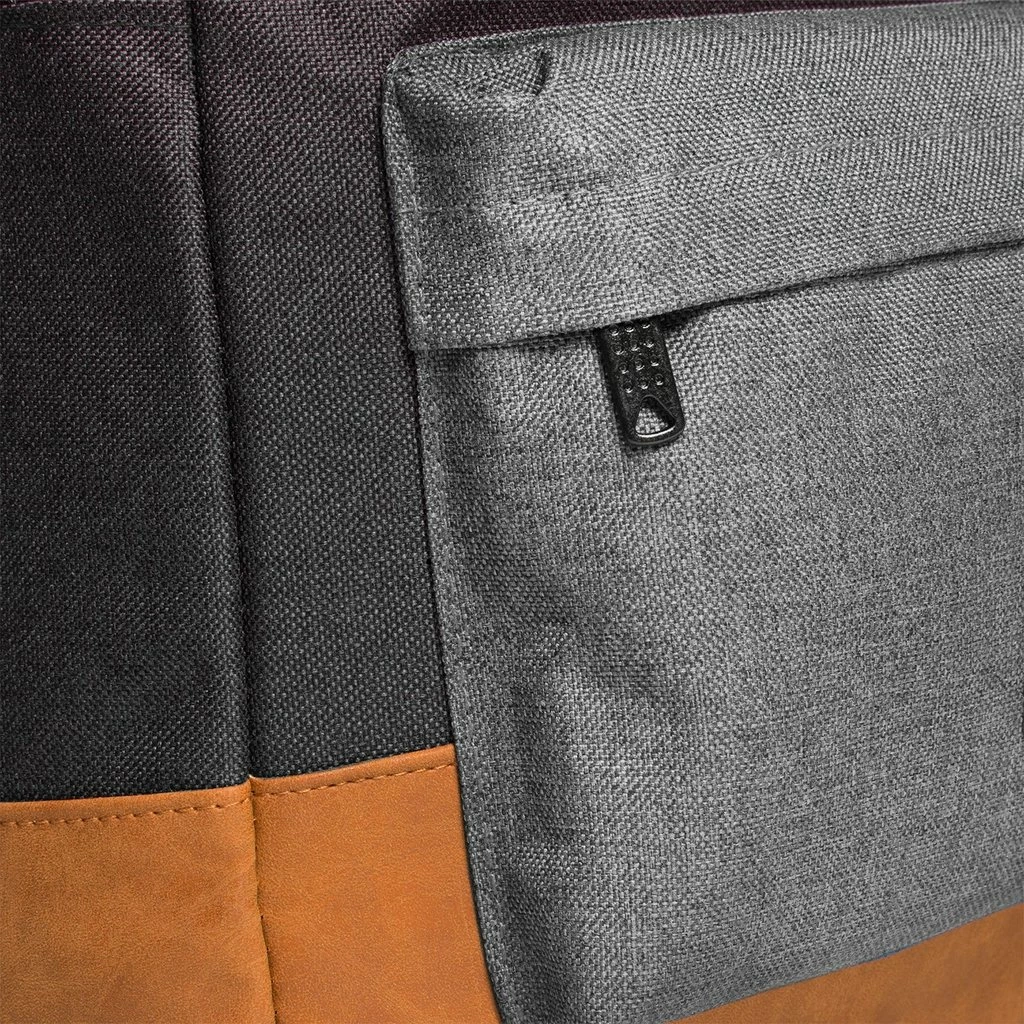 New Rebels ® Creek - Rugzak - Rugtas - 16L - Nylon - Zwart Grijs 4 New Rebels ® Creek - Rugzak - Rugtas - 16L - Nylon - Zwart Grijs - Afbeelding 2