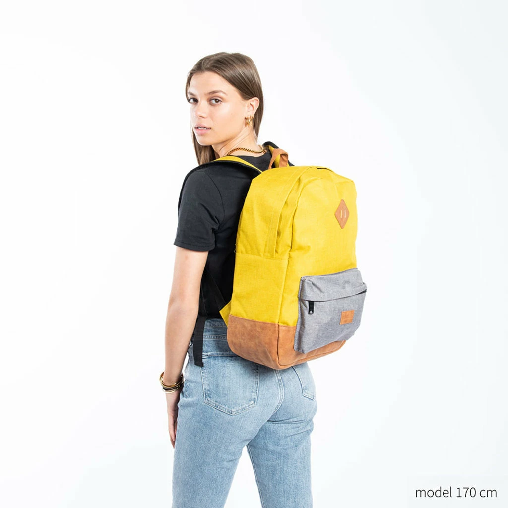 New Rebels ® Creek - Rugzak - Rugtas - 16L - Nylon - Zwart Grijs 6 New Rebels ® Creek - Rugzak - Rugtas - 16L - Nylon - Zwart Grijs - Afbeelding 4