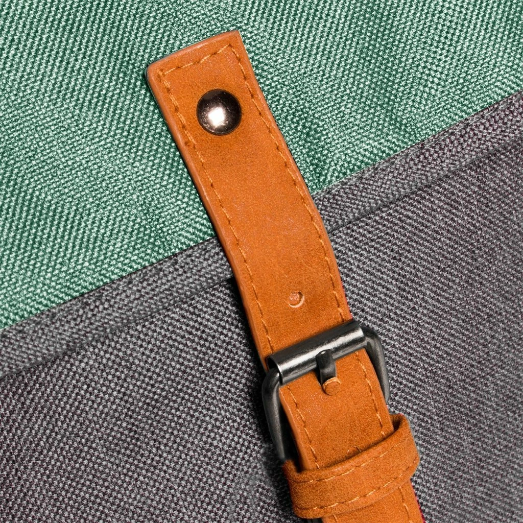 New Rebels ® Creek Small Flap Rugzak Anthracite/Mint IV | Rugtas 4 New Rebels ® Creek Small Flap Rugzak Anthracite/Mint IV | Rugtas - Afbeelding 2