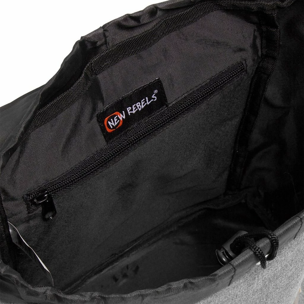 New Rebels ® Creek Small Flap Rugzak Anthracite/Mint IV | Rugtas 5 New Rebels ® Creek Small Flap Rugzak Anthracite/Mint IV | Rugtas - Afbeelding 3