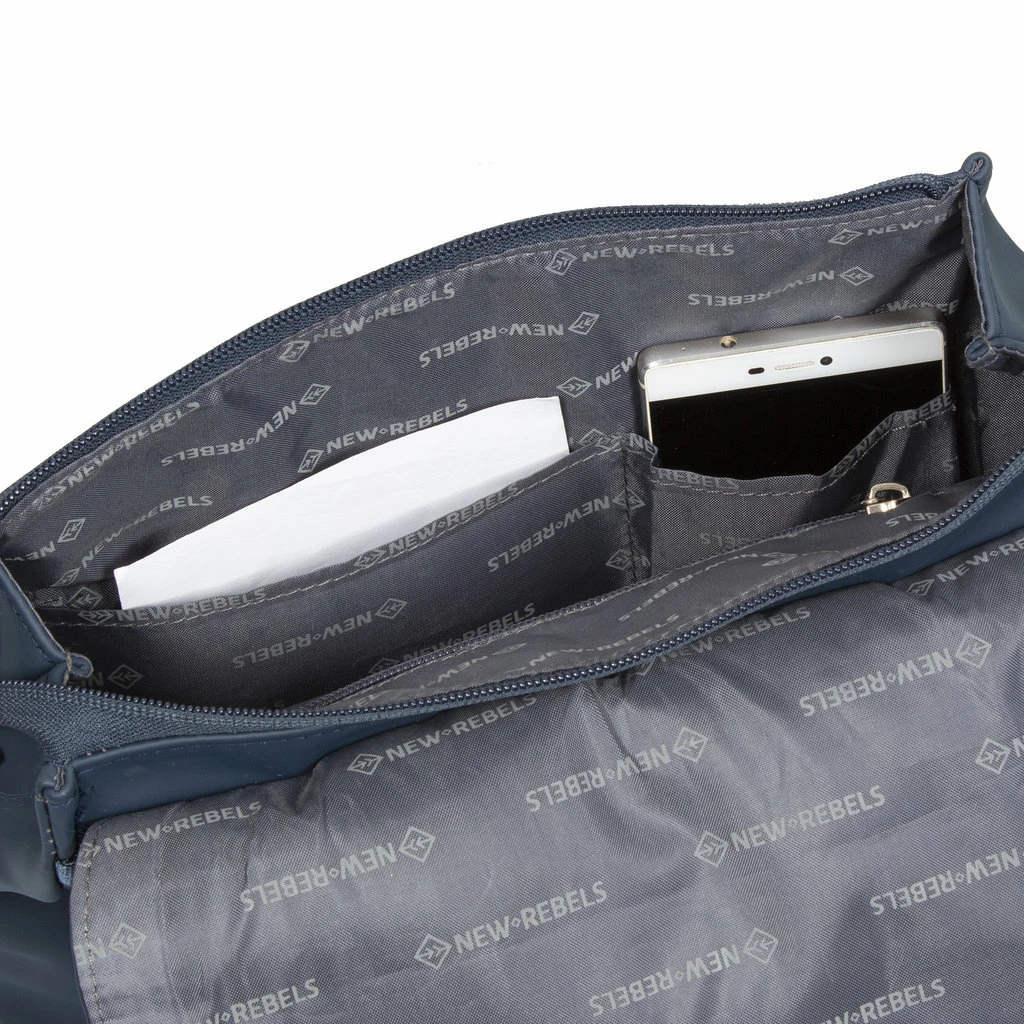 New Rebels Daley Rugzak 13L Navy Waterafstotend 10 New Rebels Daley Rugzak 13L Navy Waterafstotend - Afbeelding 8