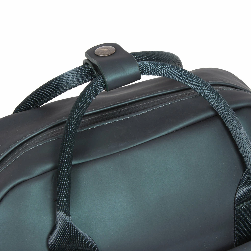 New Rebels ® Harper 1 - Rugzak - Laptoptas - Rugtas - 9 Liter - Donker Groen - Metallic 5 New Rebels ® Harper 1 - Rugzak - Laptoptas - Rugtas - 9 Liter - Donker Groen - Metallic - Afbeelding 3