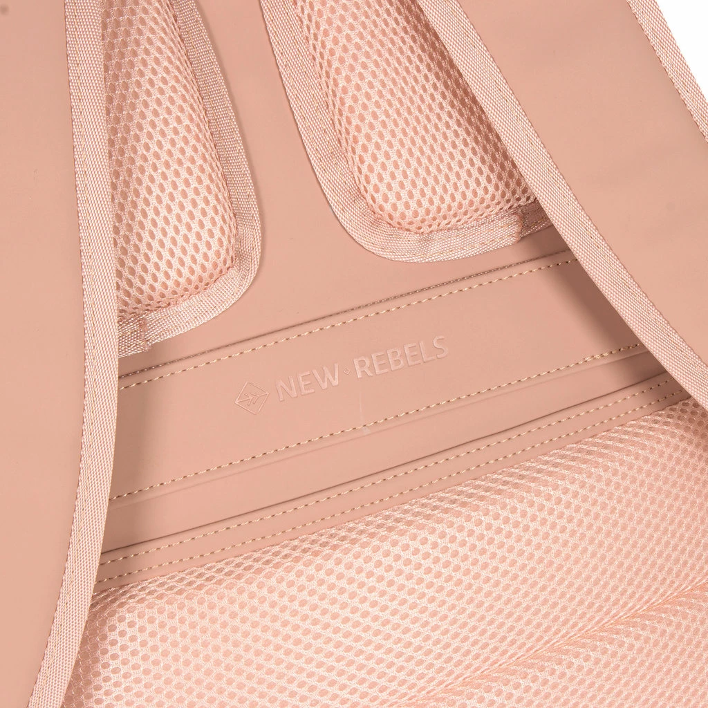 New Rebels ® Harper3- Rugtas - Waterafstotend - Laptoptas 14 Inch -12 Liter - Waterproof Rugzak -Oud Roze 11 New Rebels ® Harper3- Rugtas - Waterafstotend - Laptoptas 14 Inch -12 Liter - Waterproof Rugzak -Oud Roze - Afbeelding 9