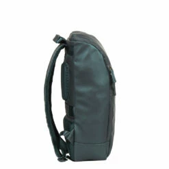 New Rebels ® Harper - Rugzak - Laptoptas - Rugtas - 18 Liter - Donker Groen -Metallic