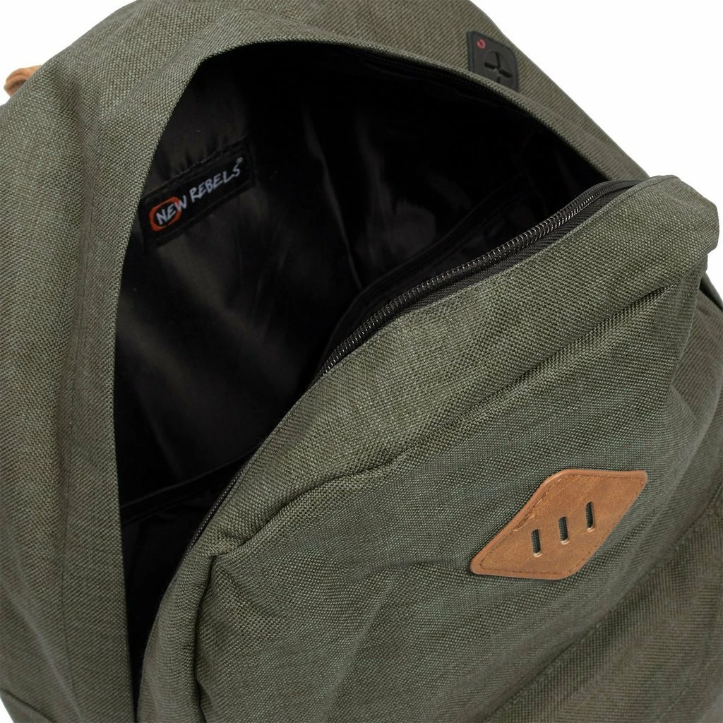 New Rebels ® Heaven - Rugzak - 16L - Polyester - Donkergroen 5 New Rebels ® Heaven - Rugzak - 16L - Polyester - Donkergroen - Afbeelding 3