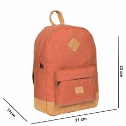 New Rebels ® Heaven - Rugzak - 22L - Polyester - Oranje -reis winkel new rebels heaven rugzak 22l polyester oranje 4