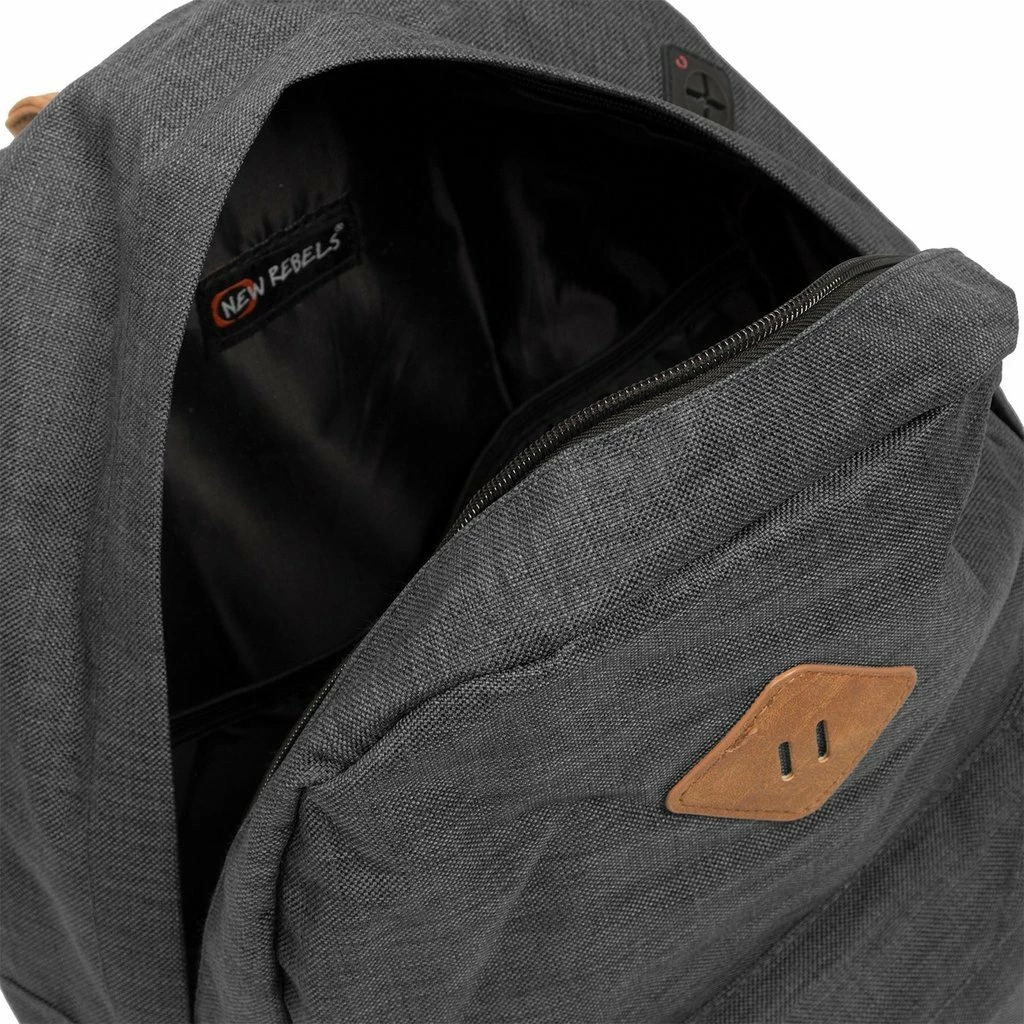 New Rebels ® Heaven - Rugzak - 22L - Polyester - Zwart 5 New Rebels ® Heaven - Rugzak - 22L - Polyester - Zwart - Afbeelding 3