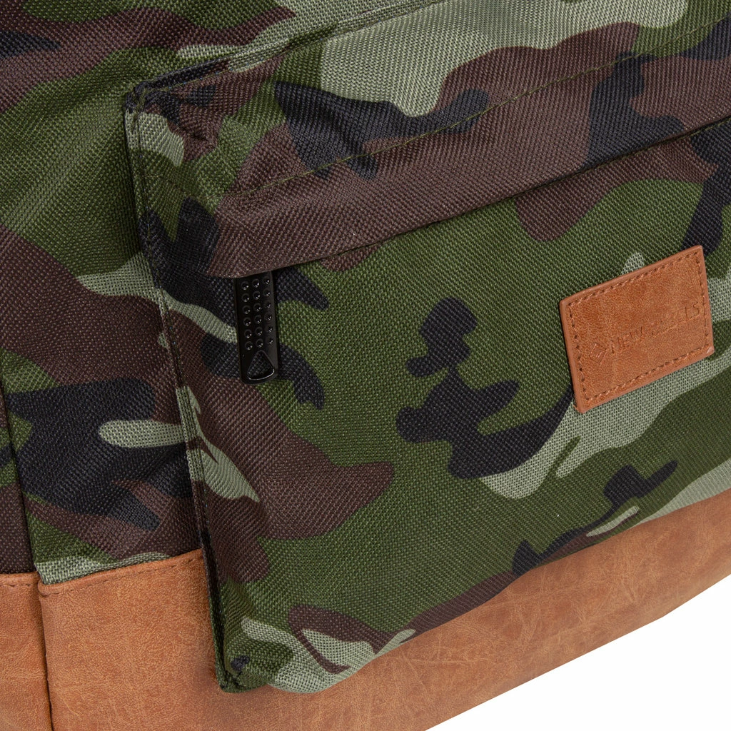 New Rebels ® Heaven - Rugzak - Rugtas - Camouflage - Groen 8 New Rebels ® Heaven - Rugzak - Rugtas - Camouflage - Groen - Afbeelding 6