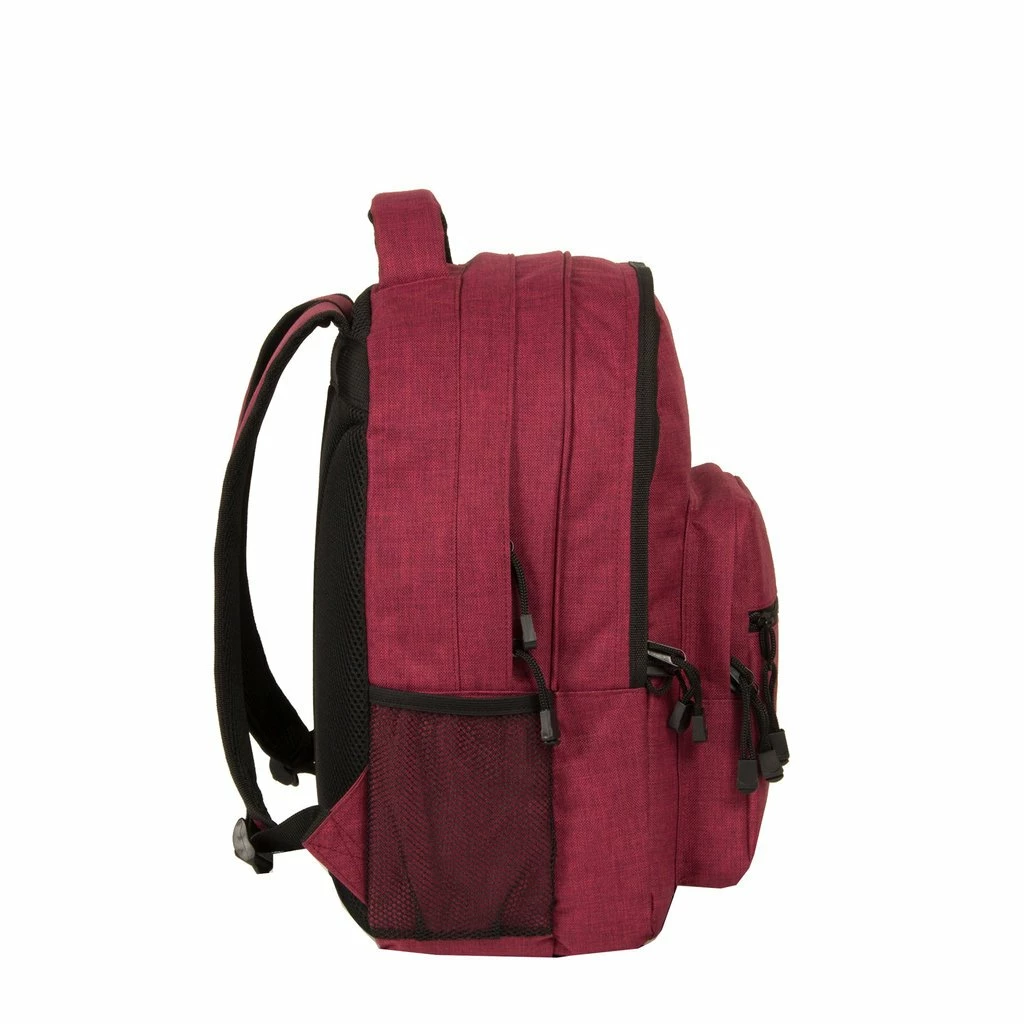 New Rebels ® Heaven - School - Rugtas - Burgundy - Rugzak 4 New Rebels ® Heaven - School - Rugtas - Burgundy - Rugzak - Afbeelding 2