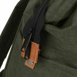 New Rebels ® Heaven Shopper -Rugzak - 15L - Polyester - Donkergroen -reis winkel new rebels heaven shopper rugzak 15l polyester don 2