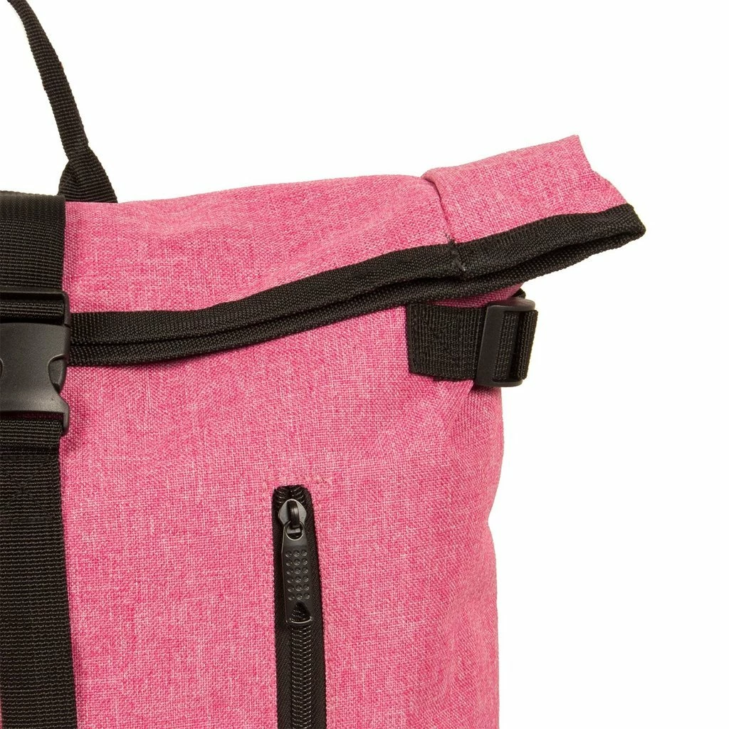 New Rebels ® Heaven Urban Transport - Rugzak -Rugtas - Laptopvak - Polyester - Roze 4 New Rebels ® Heaven Urban Transport - Rugzak -Rugtas - Laptopvak - Polyester - Roze - Afbeelding 2