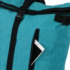 New Rebels ® Heaven Urban Transport - Rugzak -Rugtas - Laptopvak - Polyester - Aquablauw -reis winkel new rebels heaven urban transport rugzak rugtas la 59