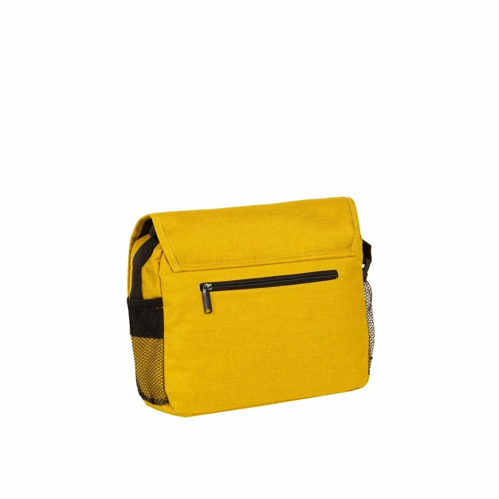 New Rebels ® Heaven25 - Medium SchoudertasA5 - Crossbodytas Met Flap - Occur Geel 4 New Rebels ® Heaven25 - Medium SchoudertasA5 - Crossbodytas Met Flap - Occur Geel - Afbeelding 2