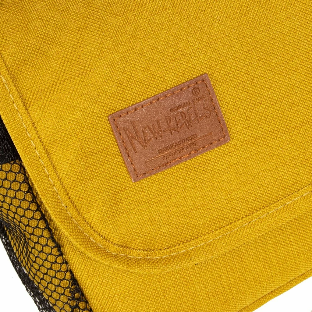 New Rebels ® Heaven25 - Medium SchoudertasA5 - Crossbodytas Met Flap - Occur Geel 7 New Rebels ® Heaven25 - Medium SchoudertasA5 - Crossbodytas Met Flap - Occur Geel - Afbeelding 5