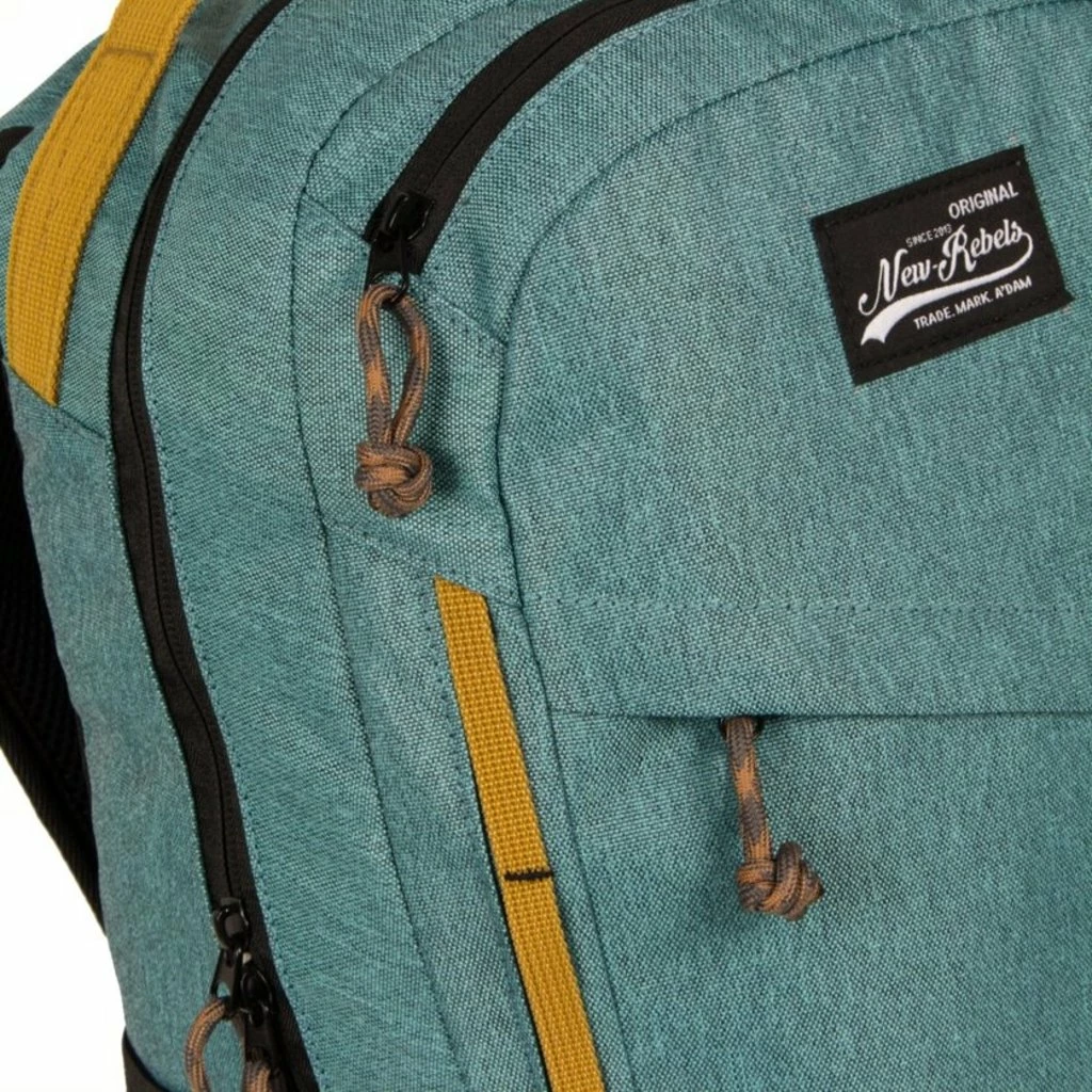 New Rebels ® Jack Rugzak Turquoise 6 New Rebels ® Jack Rugzak Turquoise - Afbeelding 4
