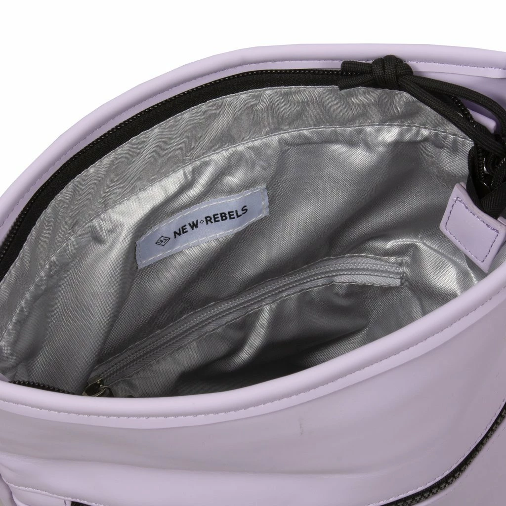 New Rebels Mart Los Angeles Lila 7L Rugtas Rolltop Waterafstotend 8 New Rebels Mart Los Angeles Lila 7L Rugtas Rolltop Waterafstotend - Afbeelding 6