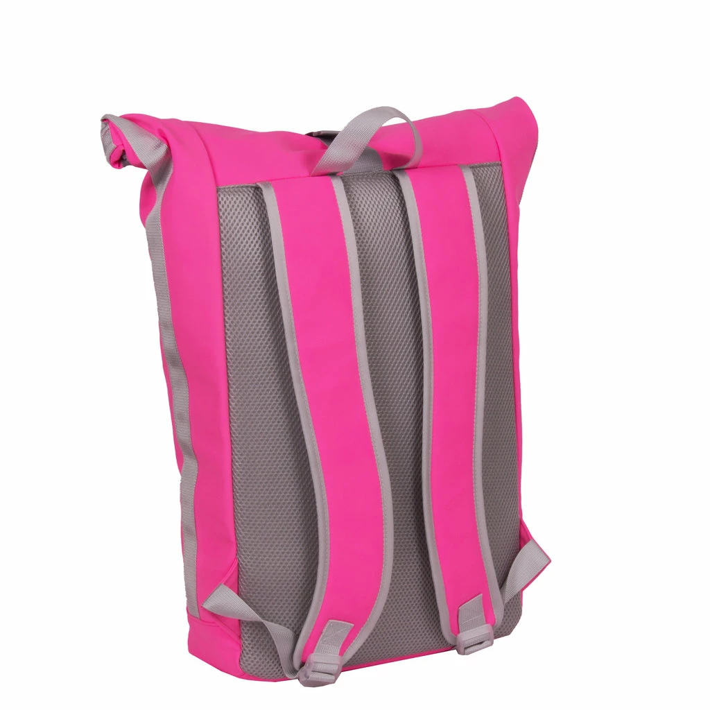 New Rebels Mart Neon - Rolltop - Rugtas - Waterafstotend - Pink Neon - Large II - Rugzak 4 New Rebels Mart Neon - Rolltop - Rugtas - Waterafstotend - Pink Neon - Large II - Rugzak - Afbeelding 2