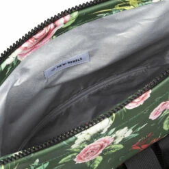 New Rebels ® Mart - Rolltop - Rugtas - Waterafstotend- Flower Dark- Large II - Rugzak -reis winkel new rebels mart rolltop rugtas waterafstotend flow 3