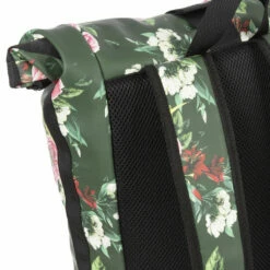 New Rebels ® Mart - Rolltop - Rugtas - Waterafstotend- Flower Dark- Large II - Rugzak -reis winkel new rebels mart rolltop rugtas waterafstotend flow 6