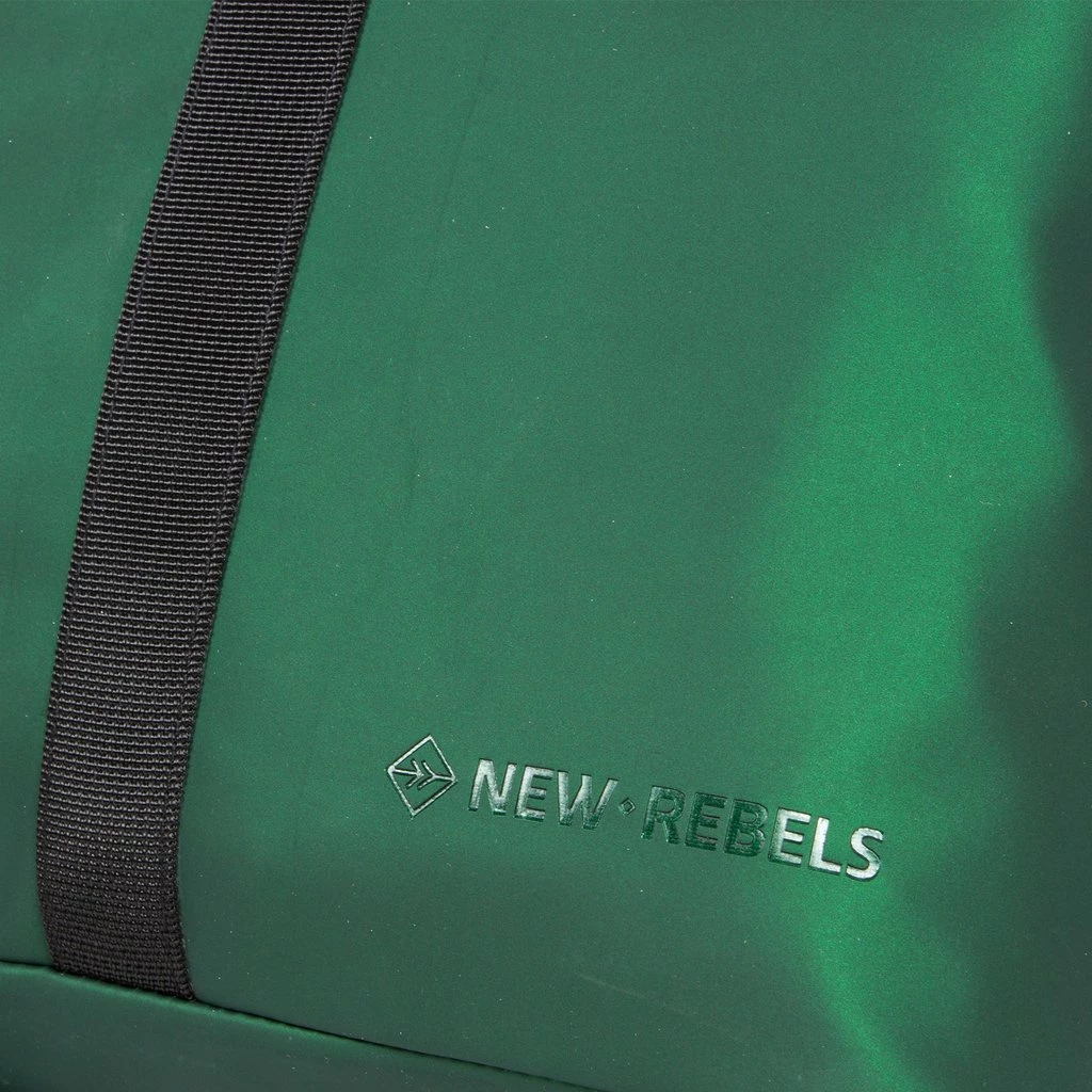 New Rebels ® Mart - Rolltop - Rugtas - Waterafstotend - Metallic Green - Small II - Rugzak 5 New Rebels ® Mart - Rolltop - Rugtas - Waterafstotend - Metallic Green - Small II - Rugzak - Afbeelding 3