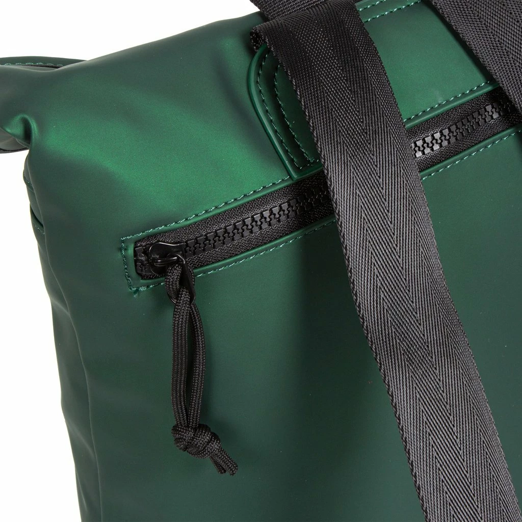 New Rebels ® Mart - Rolltop - Rugtas - Waterafstotend - Metallic Green - Small II - Rugzak 9 New Rebels ® Mart - Rolltop - Rugtas - Waterafstotend - Metallic Green - Small II - Rugzak - Afbeelding 7