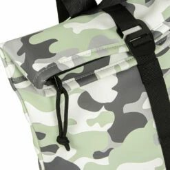 New Rebels ® Mart - Rolltop - Rugzak - Waterafstotend- Camouflage Army - Large II - Rugzak -reis winkel new rebels mart rolltop rugzak waterafstotend camo 3