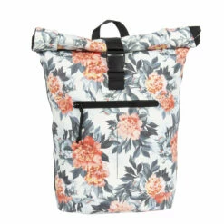 New Rebels ® Mart - Rolltop - Rugzak - Waterafstotend- Flower Flora Light - Large II - Rugtas