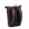 New Rebels ® Mart - Rolltop - Rugzak - Waterafstotend- Metallic Burgundy- Large II - Rugtas -reis winkel new rebels mart rolltop rugzak waterafstotend meta