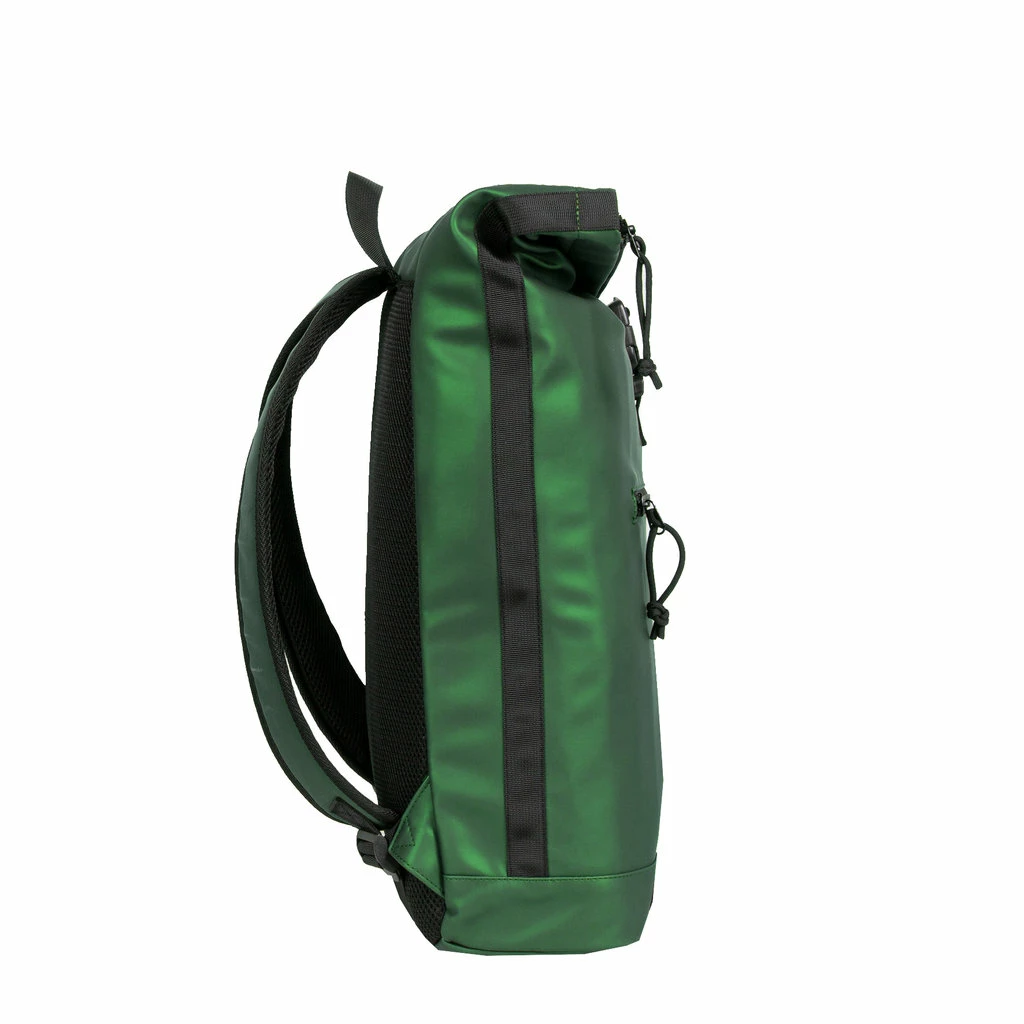 New Rebels ® Mart - Rolltop - Rugzak - Waterafstotend - Metallic Green - Large II - Rugtas 3 New Rebels ® Mart - Rolltop - Rugzak - Waterafstotend - Metallic Green - Large II - Rugtas